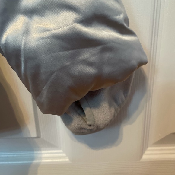 Lands end girls puffer pea coat size 6 - Picture 3 of 4